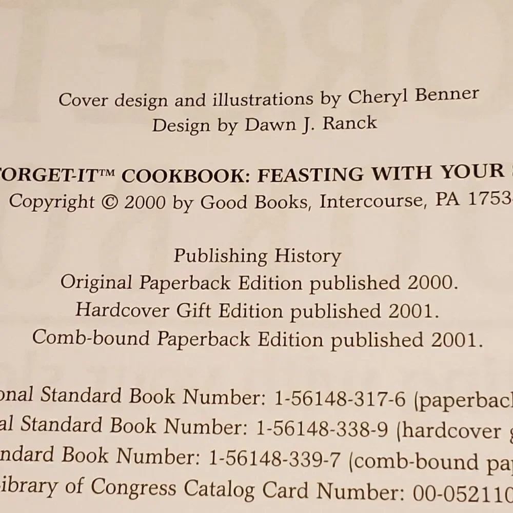 Fix It and Forget It Cookbook Slow Cooker